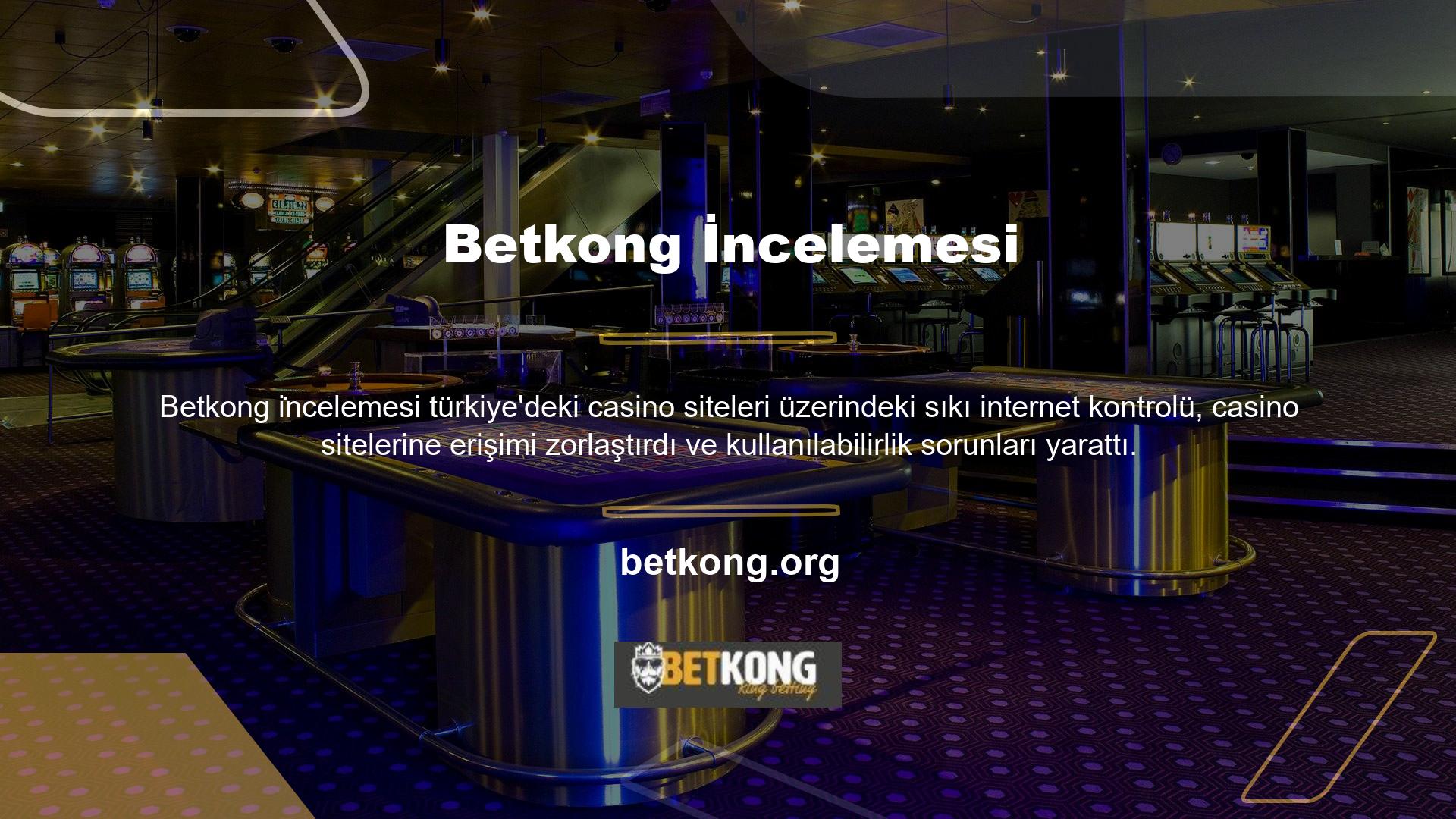 Türkiye'deki düzenlemeye tabi casino siteleri de tamamen yasaklanabilir