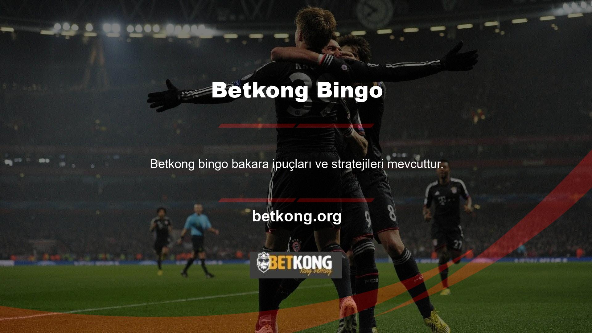 Betkong Bingo'nun nasıl oynanacağına dair talimatlar verebilir misiniz? Betkong bakaraya aşinadır ve bu da onu oynayabilecekleri az sayıdaki oyundan biri yapar