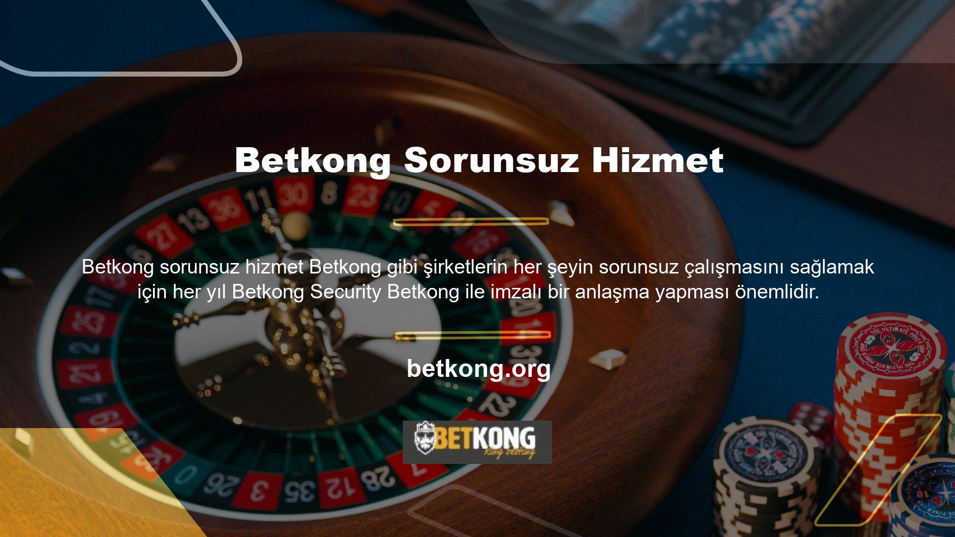 Her zaman izlenen Betkong herkesin güvenli bir şekilde nasıl bahse gireceğini bildiğinden emin olmak için çok çalışıyor